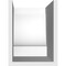 Ekena Millwork Standard Alpine Architectural Grade PVC Rafter Tail, 6"W X 8"H X 30"L RFTP06X08X30ALP - alternate 4